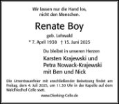 eine Anzeige